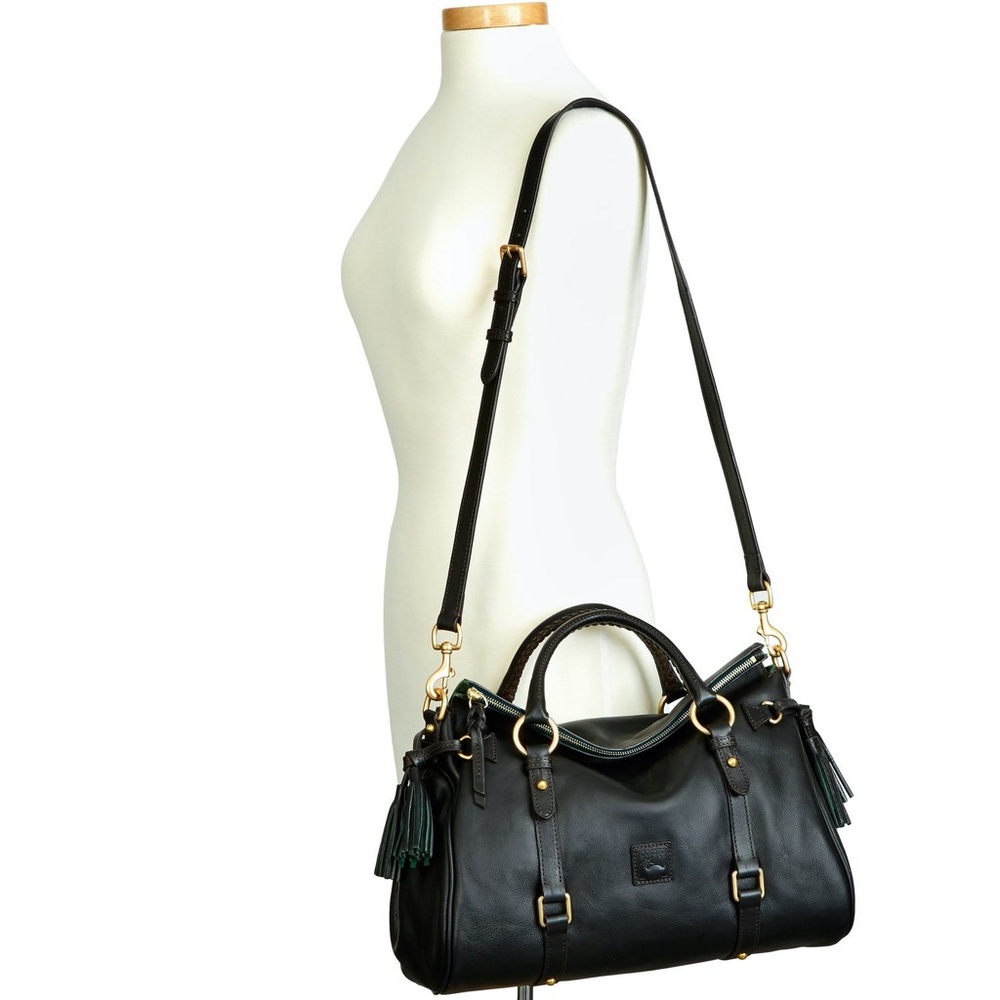 Dooney & Bourke Florentine Small Satchel - Black - Picture 7 of 9